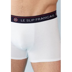 White cotton boxer shorts
