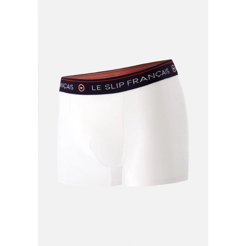 White cotton boxer shorts