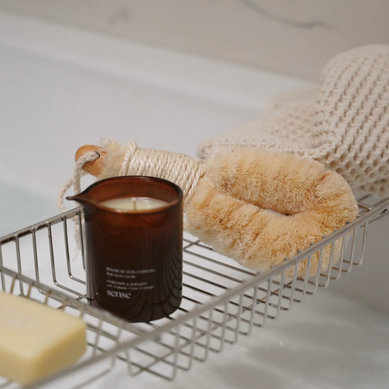 Exfoliating & dry brushing body brush