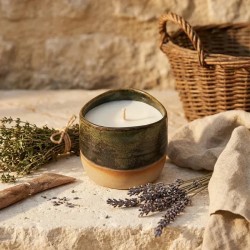 Refillable scented candle -...