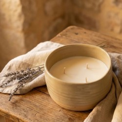 Refillable scented candle -...