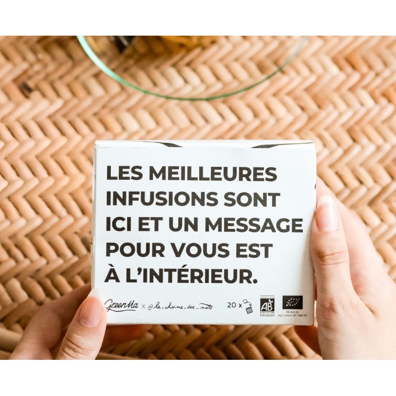 Coffret infusions à messages - 20 sachets
