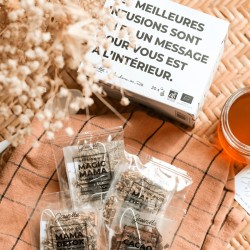 Coffret infusions à messages - 20 sachets