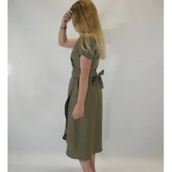 robe lin kaki