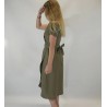 robe lin kaki