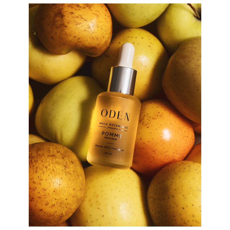 Huile de pomme visage biologique