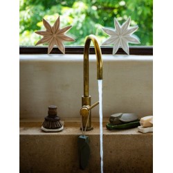Ceramic anise flower
