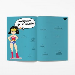 Book for moms and kids to fill out