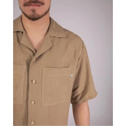 Chemise en lin manches courtes - Zagnum