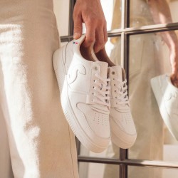 basket mixte blanche