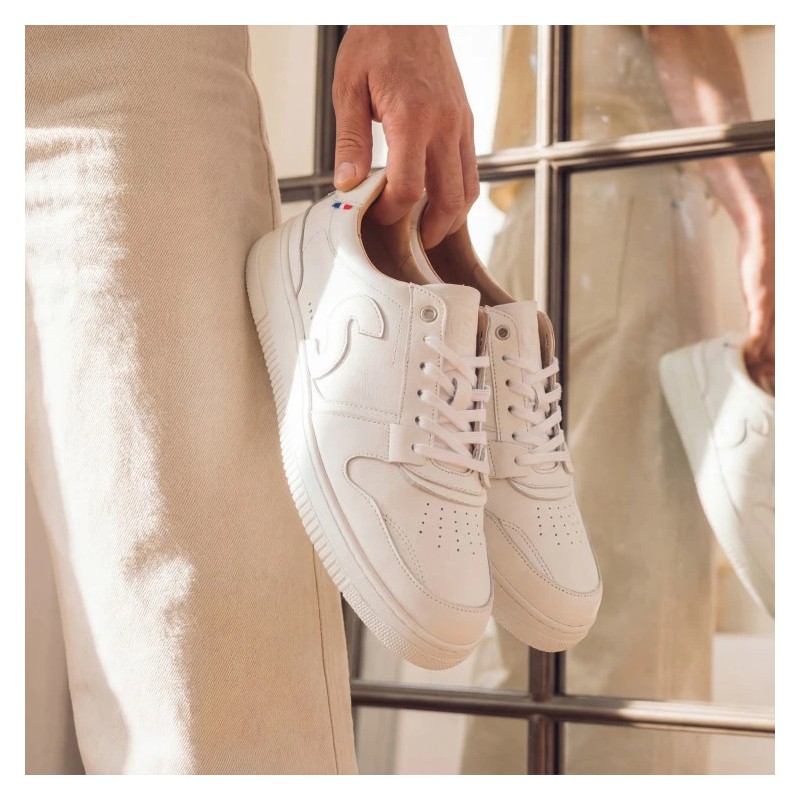 basket mixte blanche