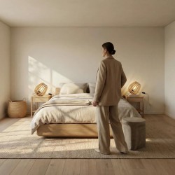 Lampe à poser Atome - Atelier Loupiote