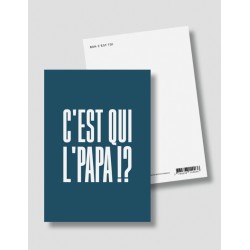 Cartes drôles - Papa (plusieurs modèles)