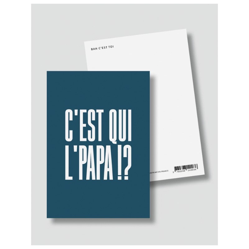 Cartes drôles - Papa (plusieurs modèles)