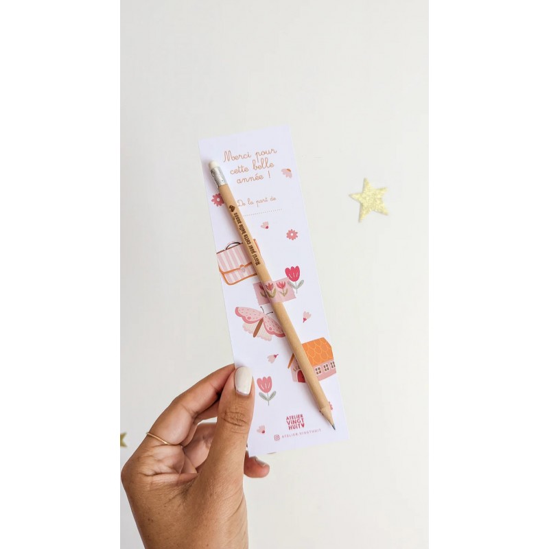 Crayon Merci Maîtresse - Atelier Vingt Huit