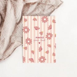 Carte "Merci pour tout" -...