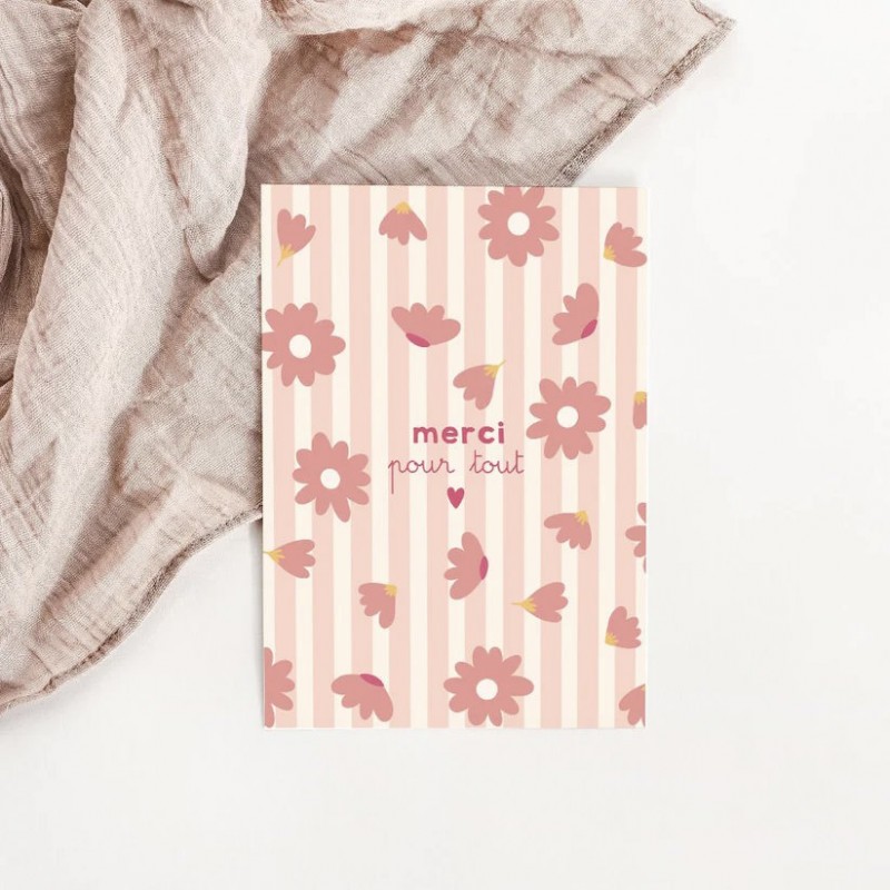 "Thank You for Everything" Card - Atelier Vingt Huit