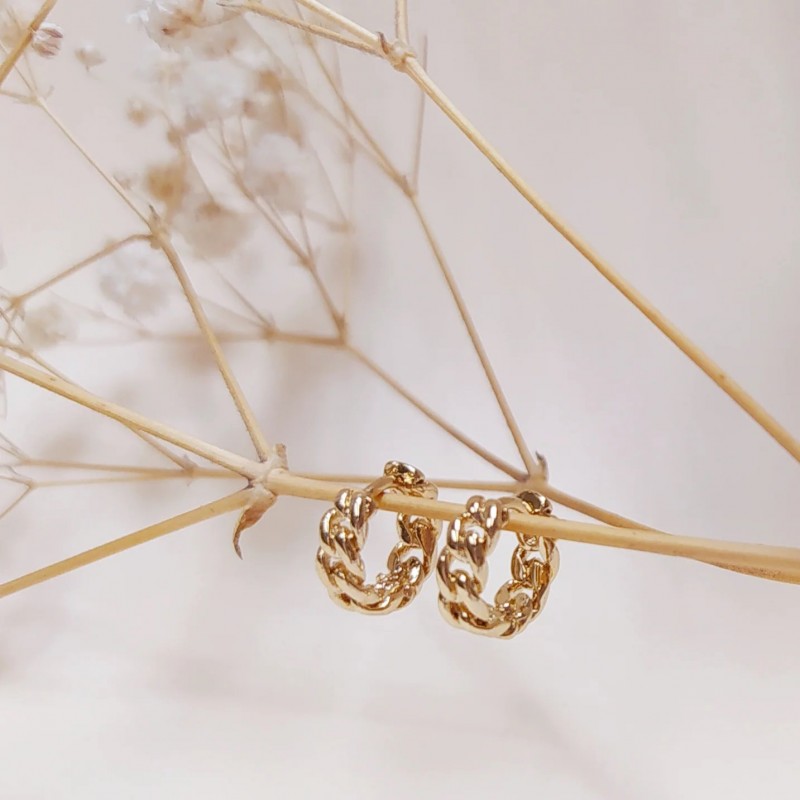 Boucles Mini Créoles XXS Dorées