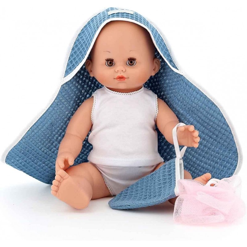 Poupée petit câlin - Cape de bain