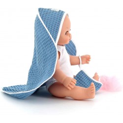 Poupée petit câlin - Cape de bain