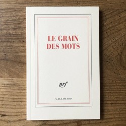 Carnet ligné - Gallimard