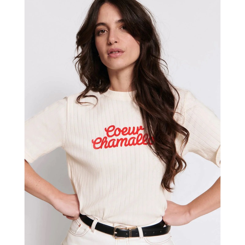 Tee shirt Femme "Cœur Chamallow"