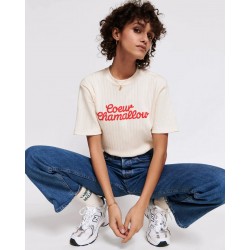 Tee shirt Femme "Cœur Chamallow"