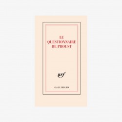 Carnet questionnaire de Proust