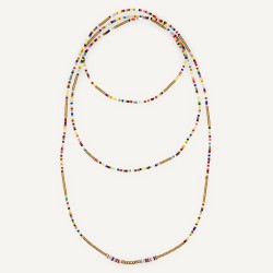 Happy Slim Multico Necklace & Bracelet – Têtes Blondes
