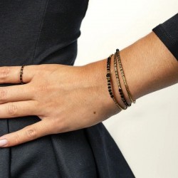 Alice Gold & Black Necklace & Bracelet – Têtes Blondes