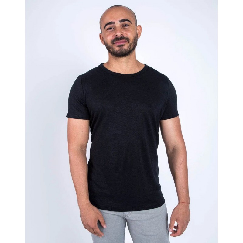 Zumoi Men's Linen T-Shirt