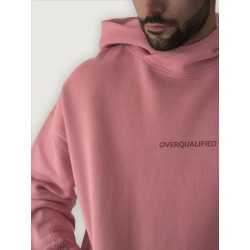 100% Organic “Fire Overqualified” Hoodie - Unisex
