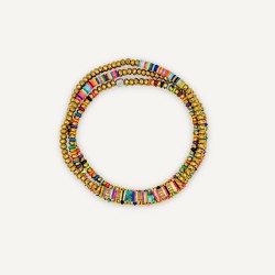 Happy Multicolor Necklace & Bracelet - Têtes Blondes