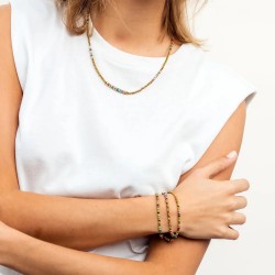 Collier & Bracelet Happy Multico - Têtes Blondes