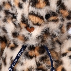 Peluche Chat Méloé Léopard