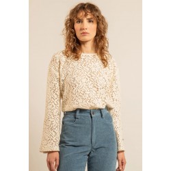 Top en crochet manches...
