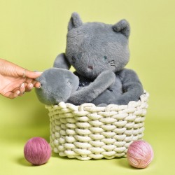 Peluche Chat Méloé 37 cm