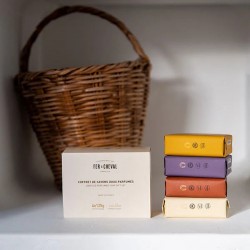 Coffret 4 savons parfumés...