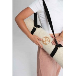 Tapis de Yoga en laine et...