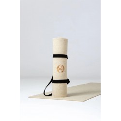 Wool Yoga Mat and Strap