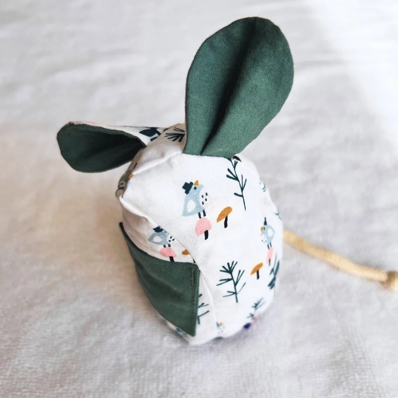 Souris en peluche pour dents de lait