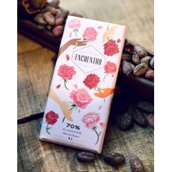 Tablette chocolat noir Octobre Rose