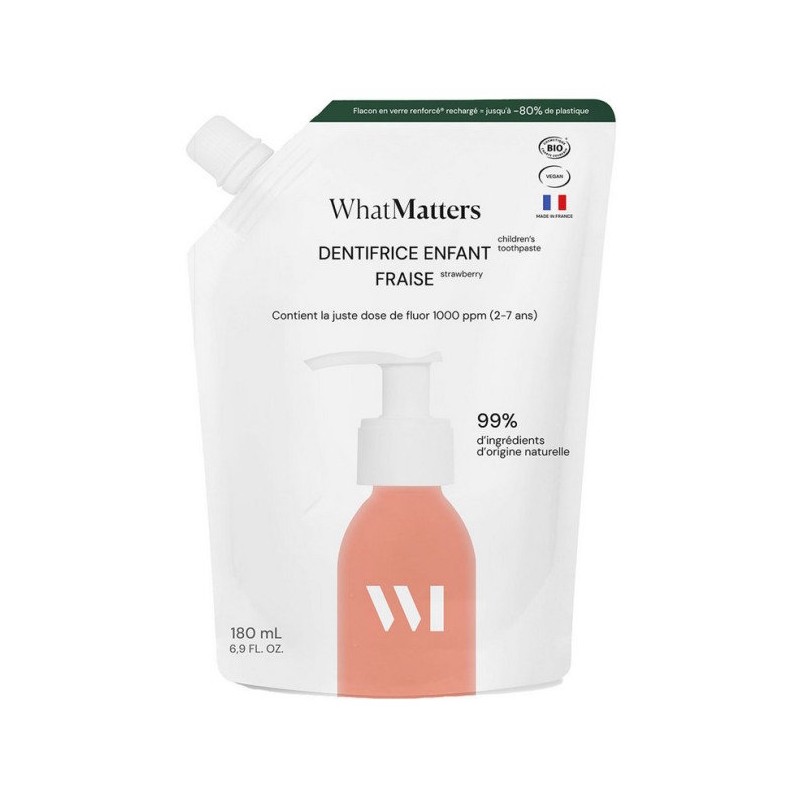 Eco-recharge dentifrice Enfant bio