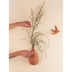 Ceramic wall light