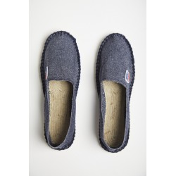 Canvas espadrille - Denim blue