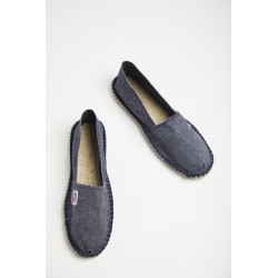 Canvas espadrille - Denim blue