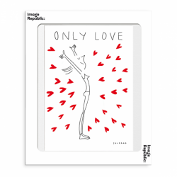 Carte postale Only Love -...