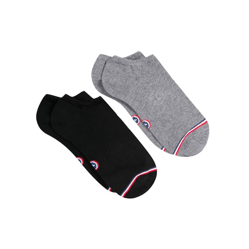 Duo de socquettes - noir & gris