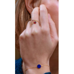 Bracelet souple - Lapis lazuli