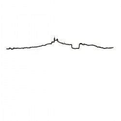 Silhouettes murales de villes
